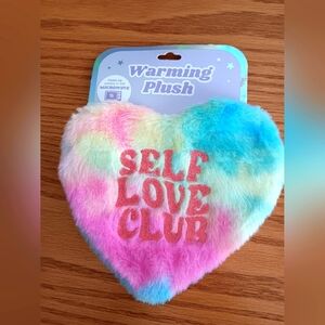 SELF LOVE CLUB Colorful Heart-Shaped Plush COVER ONLY